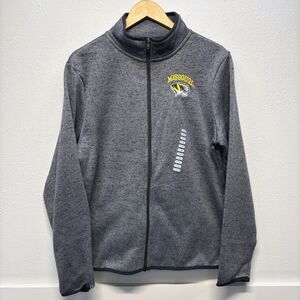 NWT Missouri State Mizzou Tigers Full Zip Jacket Womens Sz XL NCAA